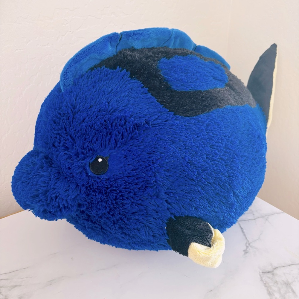 Rare Squishable Blue Tang Jumbo Plush Fish‎ Toy 24”